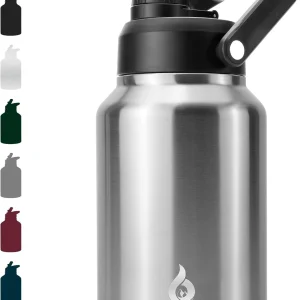 Insulated Water Bottle Half Gallon Stainless Steel Water Jug