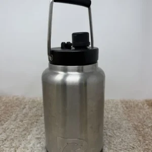 RTIC Half Gallon Stainless Steel Vacuum Insulated Water Jug w Lid Preowned